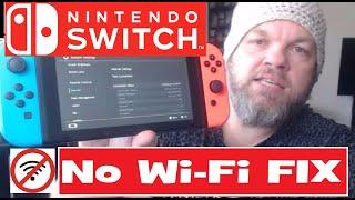 FIX Nintendo Switch NO WiFi Internet Connection Wi-Fi NOT Connecting Lite OLED V1 V2 HEG-001 Connect