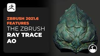 ZBrush 2021.6.2 Ray Trace Ambient Occlusion