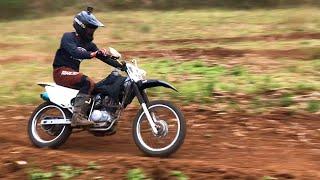 TESTEI A BROS COM KIT 190cc NO VELOCROSS!