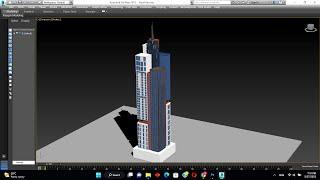 Nest One 3d max//3d max darslari// 3d maxda model yasash//Nestone binosi//Hilton Tashken city//