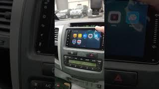 Toyota Hilux Android radio and reverse camera Radiomasters.ie