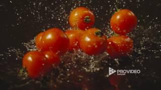 Slow Motion Stock Video Footage - Vegetables