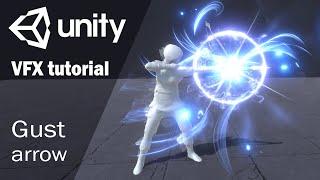 Game VFX tutorial - Realistic gust arrow effect in Unity