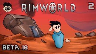 Rimworld | Beta 18 | Lone Wanderer Extreme Desert - episode 2 - Desperate Times