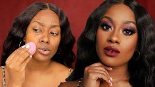 DRUGSTORE HOLIDAY GLAM MAKEUP TUTORIAL