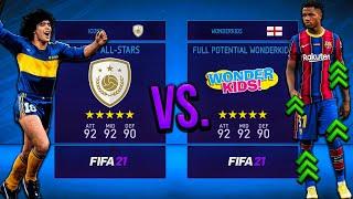 Icon ALL-STARS vs. Wonderkids At Full Potential! - FIFA 21 Career Mode