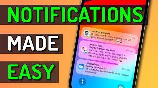 How To Use Notifications on iPhone (PROPERLY)