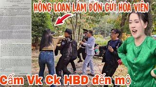 Tin Cực nóng, Hồng Loan làm đơn gửi Hoa Viên , cấm Vk Ck HBD lên mộ ba Vũ Linh...???