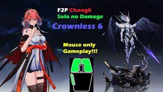 [ Wuthering Waves ] Mouse only GAMEPLAY!!! F2P ChangLi vs Crownless 6