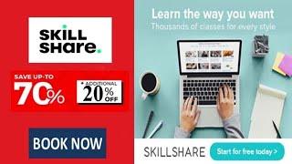 Skillshare Coupon Code  Skillshare Discount Codes