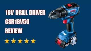 BOSCH GSR 18V-50 - Compact Drill Driver Review