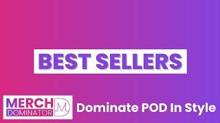 Merch Dominator - Best Sellers (English)