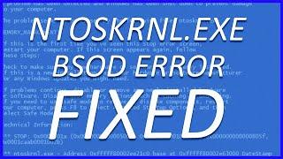 Fix the Ntoskrnl.exe BSOD error in Windows 11