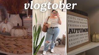 VLOGTOBER | Fall Home Decor & Reset ️ Cozy Vibes | Brittney Giselle Vlogs 2024