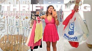 THRIFT VLOG || summer finds!!