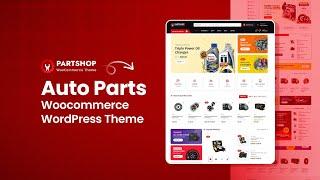 Partshop – Auto Parts Woocommerce WordPress Theme [One Click Demo Import]