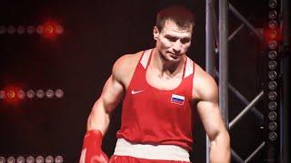 Нокаутер из Чечни вышел на финальный бой / Чемпионат России по боксу 2022