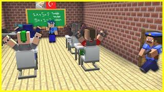 POLİSLER, OKULA BASKIN YAPIYOR KÖTÜ ÇOCUĞU ARIYOR!  - Minecraft