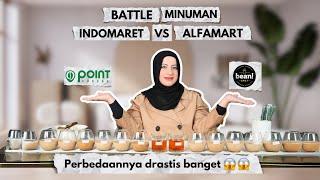 TASYI BATTLE MINUMAN INDOMARET VS ALFAMART - MANA YANG LEBIH ENAK? PERBEDAANNYA DRASTIS BANGET!