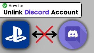 How To Disconnect PlayStation From Discord Account - Unlink PSN (2024)