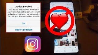 Action Blocked Instagram Fix