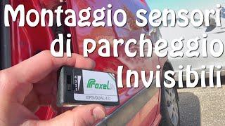 Montaggio sensori di parcheggio elettromagnetici invisibili su Atos Prime del 2001