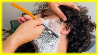 Super Relaxing ASMR  Turkish Barber Clean Shave 🪒