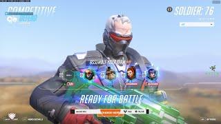 20K DMG! GALE SOLDIER 76 OVERWATCH 2 SEASON 13 TOP 500 GAMEPLAY