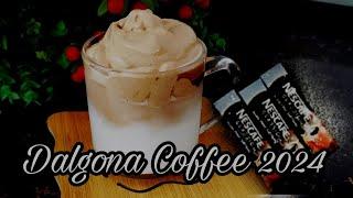 Dalgona Coffee 2024 || Easy Dalgona Coffee Recipe #dalgona #NescafeGold #nescafeclassic