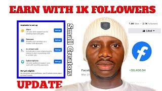 Fastest way to Monetize 1k Follower Facebook Page - Facebook Monetization