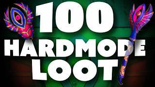 Loot From 100 HARDMODE Sanctum Of Rebirth - RuneScape 3