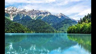 Джиппинг тур - озеро Рица, Гегский водопад, Юпшарский каньон, Альпийские луга. Абхазия 2022.