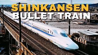 Riding the SHINKANSEN BULLET TRAIN in Japan