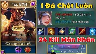 Build Đồ 1 Đấm Chết Luôn Trong Tay Top Raz Vs 24 Kill Khiến Cả 2 Team Sốc NTN