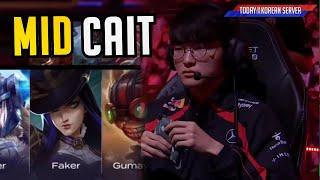 Faker Whips Out MID CAITLYN - T1 vs HLE Highlights with Voice Comms Translated - Low Bracket Finals