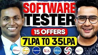 7LPA to 35LPA 15 Offers! A Journey from Support Engineer to Software Tester -Inspiring Tester Story