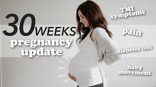 C-SECTION DATE? | 30 WEEKS PREGNANCY UPDATE | Third Trimester Symptoms