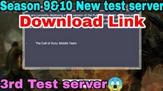 Cod mobile season 9 & 10 New test server download Link