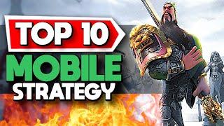 Top 10 BEST Mobile Strategy Games Android + iOS