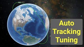 REALTIME SATELLITE TRACKING with automatic Tuning