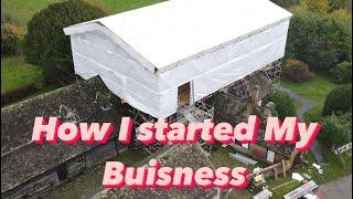 How I started my scaffolding business. Cash flow problems and I’m going in future