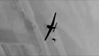 P-51 Ace Jack Bradley vs 109, 190's - Gun camera footage #shorts