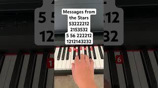 Messages from the Stars by The Rah Band // ig: jessnotes123 #piano #pianomusic #pianotutorial