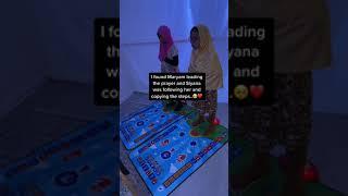 Masha'Allah kids learn to pray ️ | Learn to pray | #shorts