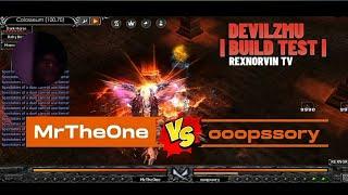 DevilzMU : MrTheOne VS ooopssory | BUILD TEST | @rexnorvinTV