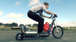 TurboJet Powered Scooter-IT'S ALIVE