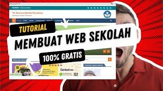 Tutorial Membuat Website Sekolah Gratis Domain dan Hosting