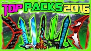 Top 5 Texture / Resource Packs 2016 | Top 5 Pvp Texture/Resource Packs Minecraft 1.9/1.8/1.7