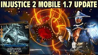 Injustice 2 Mobile 1.7 Update Review. Halloween Grab Bag, Raiden and NEW MULTIVERSE CHARACTERS!