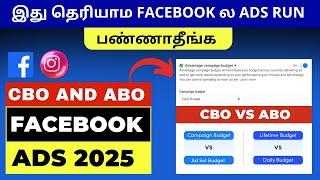 CBO vs ABO | Explained Facebook Ads | How to run Meta ads (For Business Owners) | Facebook ads Tamil